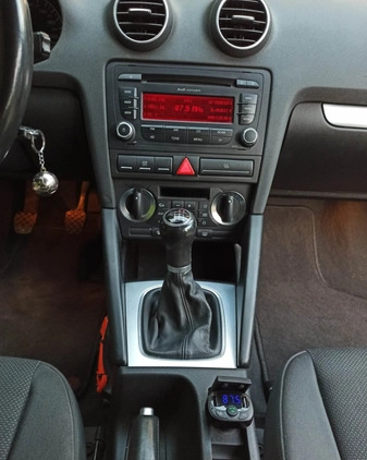 Audi A3 cena 12500 przebieg: 247000, rok produkcji 2007 z Staszów małe 92